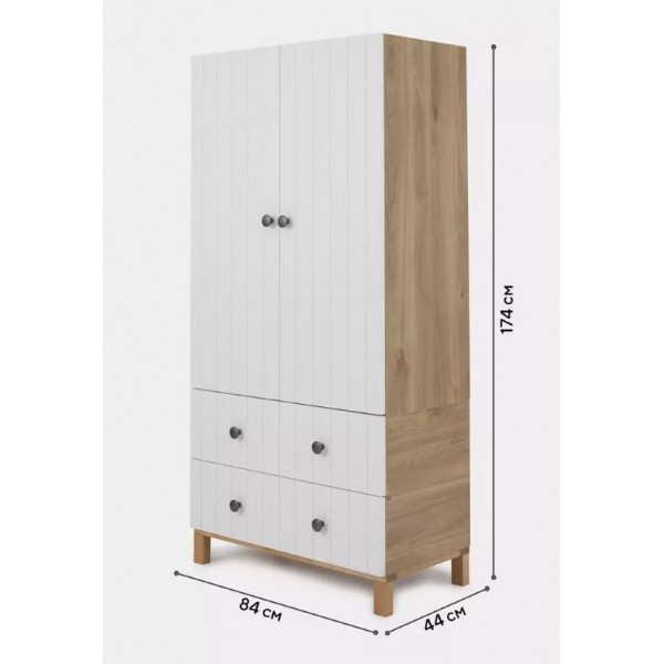 Шкаф Rant Bamboo Cloud white