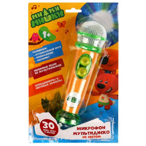 Умка Микрофон,прозрачный пластик Ми-ми-мишки 334803