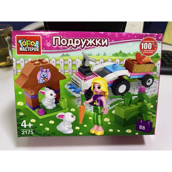 Конструктор кроличья ферма, 88 дет. Город мастеров 338066 Конструктор кроличья ферма, 88 дет. Город мастеров 338066 купить mirdetstva-gran.ru