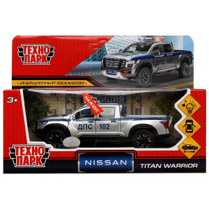 ТМ Технопарк. Машина металл свет-звук NISSAN TITAN ПОЛИЦИЯ 12,5 см, 338540
