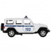 ТМ Технопарк. Машина металл JEEP WRANGLER SAHARA ПОЛИЦИЯ 12 см, двер, баг, ин, белый 340974 купить mirdetstva-gran.ru