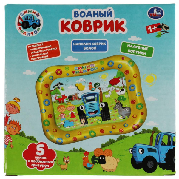 Водный коврик СИНИЙ ТРАКТОР в кор. Умка 342300 Водный коврик СИНИЙ ТРАКТОР в кор. Умка 342300 купить mirdetstva-gran.ru