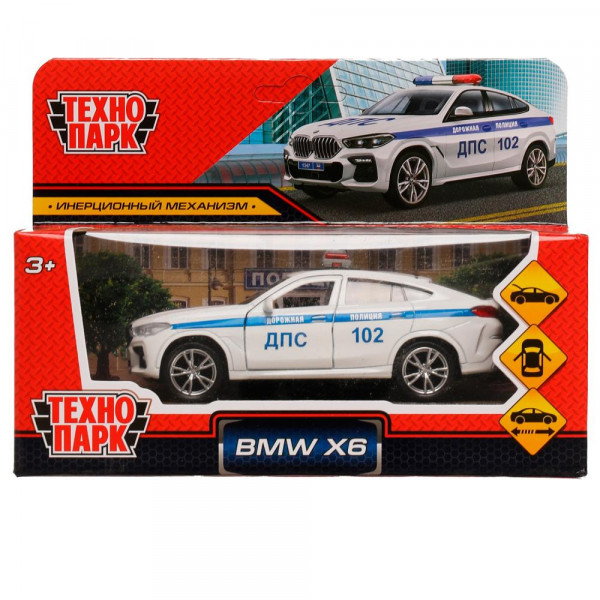 ТМ Технопарк. Машина металл BMW X6 ПОЛИЦИЯ длина 12 см, 335441 ТМ Технопарк. Машина металл BMW X6 ПОЛИЦИЯ длина 12 см, 335441 купить mirdetstva-gran.ru
