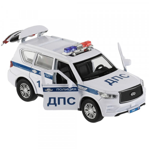 ТМ Технопарк. Машина металл INFINITI QX80 ПОЛИЦИЯ, 12,5 см, QX80-12POL-WH 326501 ТМ Технопарк. Машина металл INFINITI QX80 ПОЛИЦИЯ, 12,5 см, QX80-12POL-WH 326501 купить mirdetstva-gran.ru