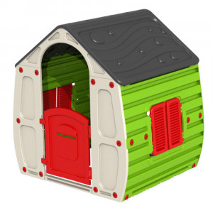 STARPLAY Игровой Дом Magical House Classic/Серый/Зеленый (102x90x109h)