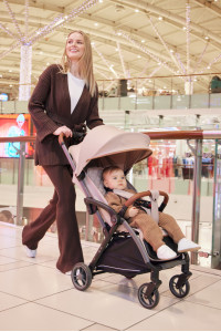 Коляска прогулочная Mowbaby Atom Beige