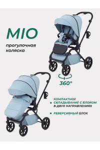 Коляска прогулочная Mowbaby Mio Blue