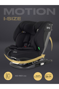Автокресло Mowbaby Motion isofix (40-150 см) Black
