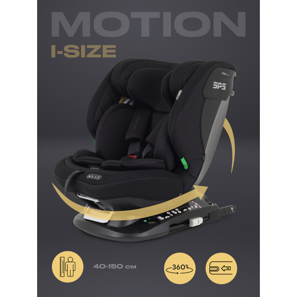 Автокресло Mowbaby Motion isofix (40-150 см) Black Автокресло Mowbaby Motion isofix (40-150 см) Black