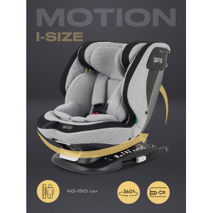 Автокресло Mowbaby Motion isofix (40-150 см) Light grey