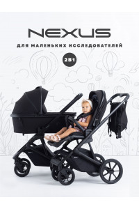 Коляска 2 в 1 Rant Basic Nexus Black