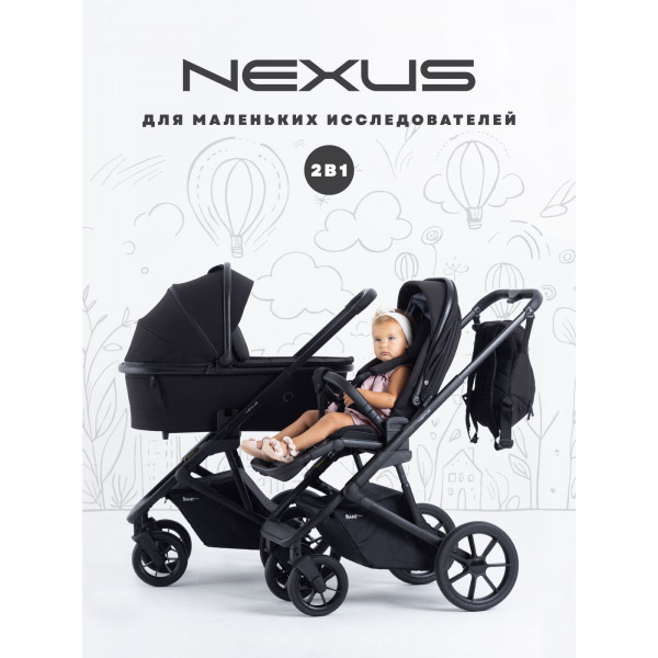 Коляска 2 в 1 Rant Basic Nexus Black Коляска 2 в 1 Rant Basic Nexus Black