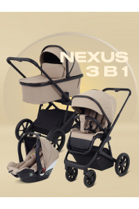 Коляска 3 в 1 Rant Basic Nexus 2025 Beige