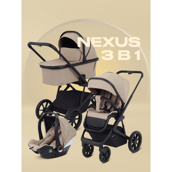 Коляска 3 в 1 Rant Basic Nexus 2025 Beige Коляска 3 в 1 Rant Basic Nexus 2025 Beige