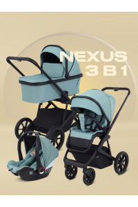 Коляска 3 в 1 Rant Basic Nexus 2025 Green
