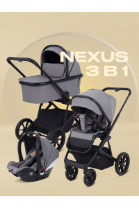 Коляска 3 в 1 Rant Basic Nexus 2025 Grey
