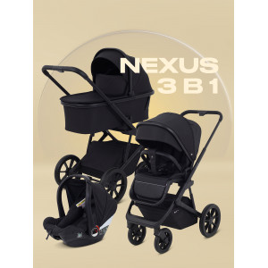 Коляска 3 в 1 Rant Basic Nexus 2025 Midnight Black