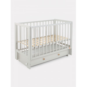 Кроватка Rant Indy Box маятник Crystal beige