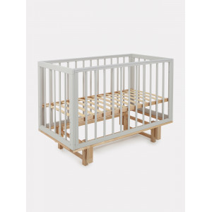 Кроватка Mowbaby Lilla маятник Crystal beige