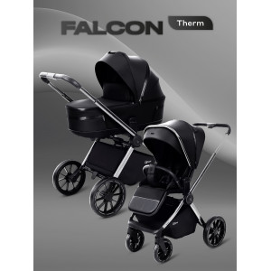 Коляска 2 в 1 Rant Falcon Therm Black