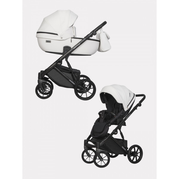 Коляска 2 в 1 Riko Basic Montana Ecco 11 white Коляска 2 в 1 Riko Basic Montana Ecco 11 white