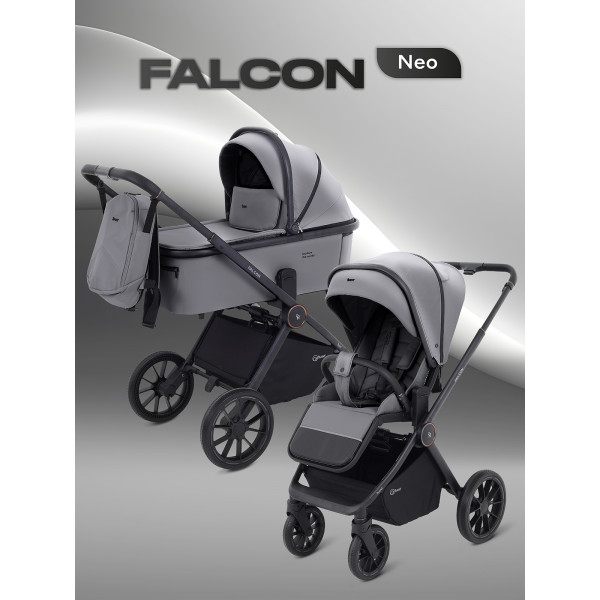 Коляска 2 в 1 Rant Falcon Neo Grey