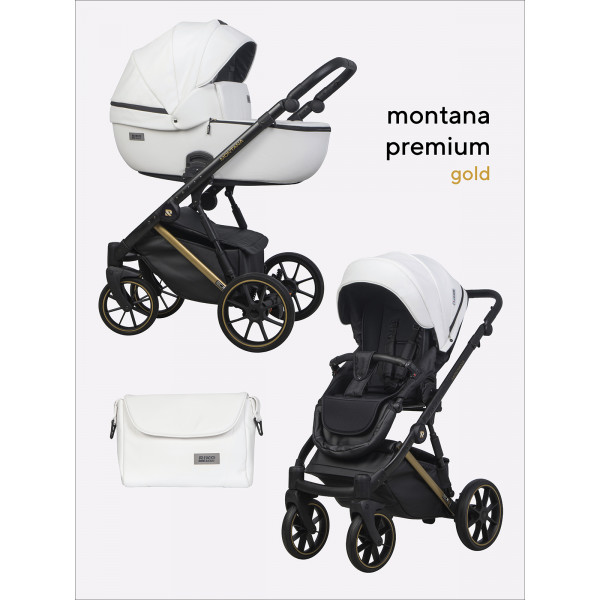 Коляска 2 в 1 Riko Basic Montana Premium Gold 01