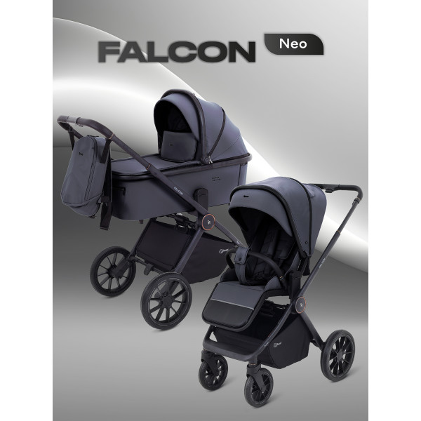 Коляска 2 в 1 Rant Falcon Neo Graphite