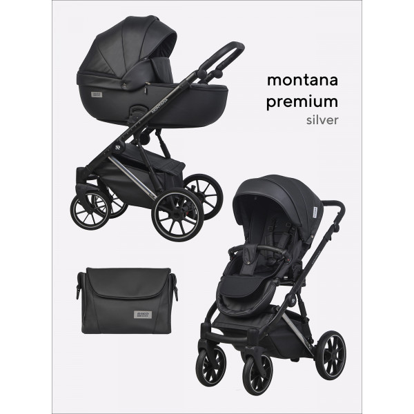 Коляска 2 в 1 Riko Basic Montana Premium Silver 22 Коляска 2 в 1 Riko Basic Montana Premium Silver 22