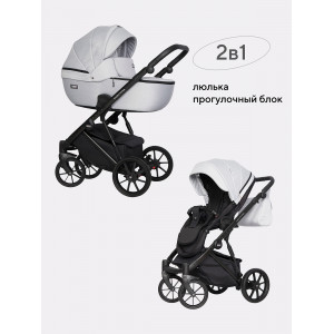 Коляска 2 в 1 Riko Basic Montana 03 серый