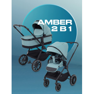 Коляска 2 в 1 Mowbaby Amber Mint