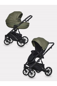 Коляска 2 в 1 Riko Basic Delta Ecco 13 olive