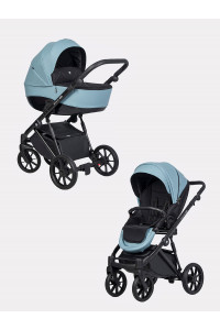 Коляска 2 в 1 Riko Brano Pro Crystal blue