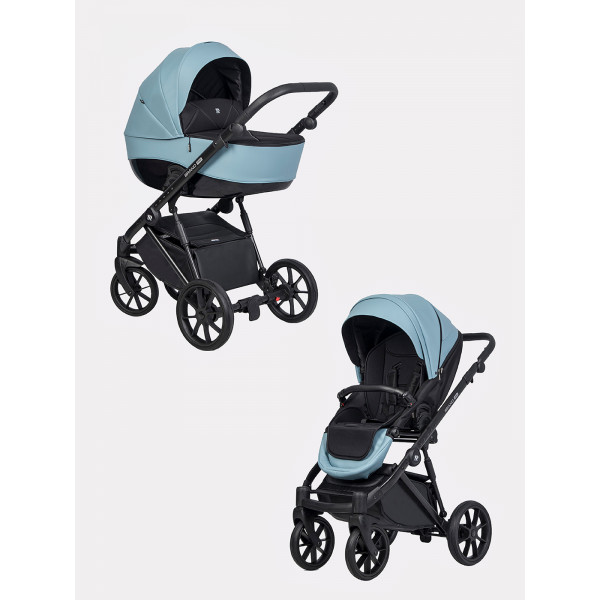 Коляска 2 в 1 Riko Brano Pro Crystal blue Коляска 2 в 1 Riko Brano Pro Crystal blue