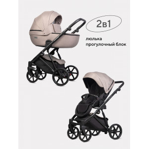 Коляска 2 в 1 Riko Basic Montana 2025 50 Beige