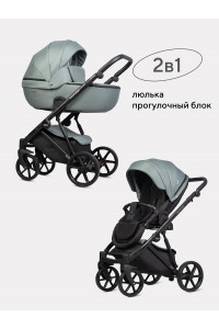 Коляска 2 в 1 Riko Basic Montana 2025 51 Green