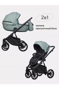 Коляска 2 в 1 Riko Basic Montana Ecco 21 Green