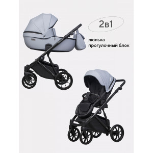 Коляска 2 в 1 Riko Basic Montana Ecco 23 Grey