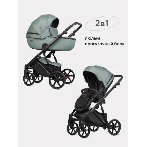 Коляска 2 в 1 Riko Basic Montana Plus 41 Green