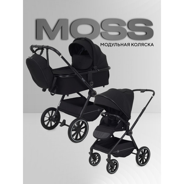 Коляска 2 в 1 Rant Moss 2025 Black