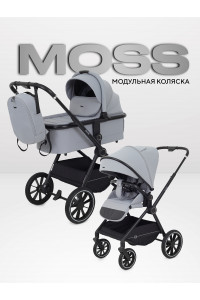Коляска 2 в 1 Rant Moss 2025 Grey