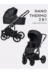 Коляска 2 в 1 Riko Nano Thermo 01 Black