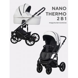 Коляска 2 в 1 Riko Nano Thermo 02 White