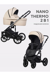 Коляска 2 в 1 Riko Nano Thermo 03 Ivory beige