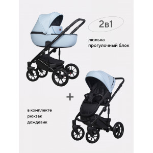 Коляска 2 в 1 Riko Basic Ozon Pastel 03