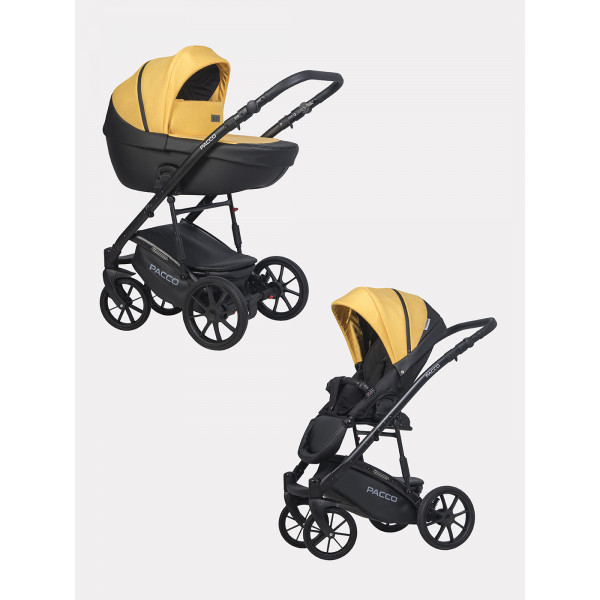 Коляска 2 в 1 Riko Basic Pacco 08 yellow Коляска 2 в 1 Riko Basic Pacco 08 yellow