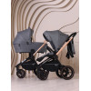Коляска 2 в 1 Mowbaby Zoom PU gold grey Коляска 2 в 1 Mowbaby Zoom PU gold grey