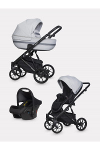 Коляска 3 в 1 Riko Basic Delta 01 Grey Fox