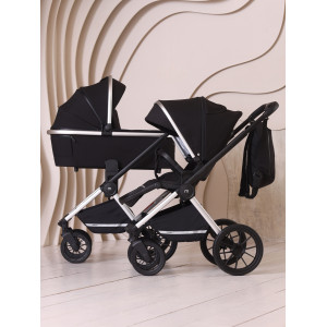 Коляска 3 в 1 Mowbaby Tilda Black