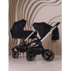 Коляска 3 в 1 Mowbaby Zoom PU silver black Коляска 3 в 1 Mowbaby Zoom PU silver black